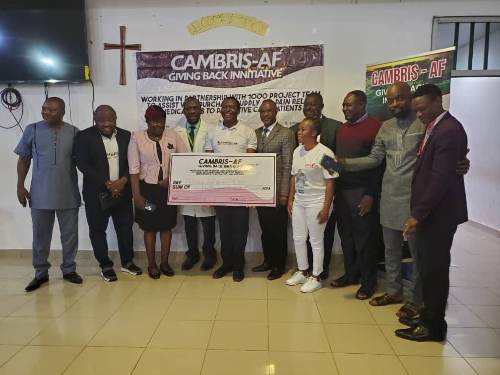 Approved Mbingo Baptist Hospital photograph documenting CAMBRIS-AF support activity.